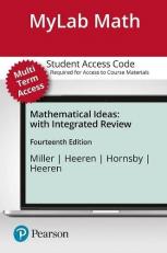MyLab Math with Pearson EText -- 24 Month Standalone Access Card -- for Mathematical Ideas
