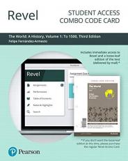 Revel for the World History, Volume 1 -- Combo Access Card 3rd