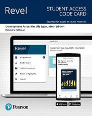 Feldman, Revel for Development Across the Life Span -- Access Card 9th