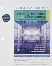 Essential Elements for Effectiveness for Miami Dade College -- Loose-Leaf Edition 7th