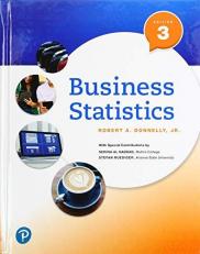 Business Statistics Plus Mylab Statistics with Pearson EText -- Access Card Package 3rd