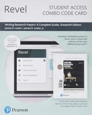 Revel for Writing Research Papers : A Complete Guide (spiral) Plus the Writer's Guide -- Combo Access Card 16th