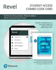 Revel for Technical Communication -- Combo Access Card 15th