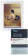 Algebra and Trigonometry, Loose-Leaf Edition Plus NEW Mylab Math -- Access Card Package 11th