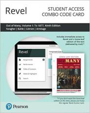 Revel for Out of Many : A History of the American People, Volume 1 -- Combo Access Card 9th