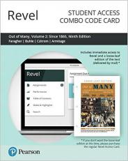Revel for Out of Many : A History of the American People, Volume 2 -- Combo Access Card 9th