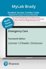 Mylab Brady With Pearson Etext -- Access Card -- For Emergency Care 14th