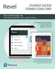 Revel for Abnormal Psychology -- Combo Access Card 18th