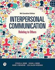Revel for Interpersonal Communication: Relating to Others, Eighth Canadian Edition -- Access Card, 8/E Paperback