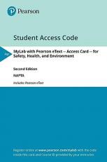 Mylab with Pearson Etext -- Access Card -- for Safety, Health, and Environment 2nd
