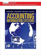 Accounting Information Systems [rental Edition] 15th