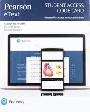 Pearson EText Access to Health -- Access Card 16th