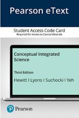 Pearson EText Conceptual Integrated Science -- Access Card 3rd