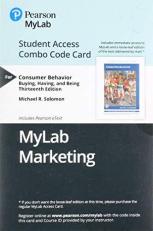 MyLab Marketing with Pearson eText -- Student Access Combo Code Card -- Consumer Behavior : Buying, Having, and Being 13th