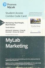 MyLab Marketing with Pearson eText -- Student Access Combo Code Card -- for Marketing : Real People, Real Choices 10th