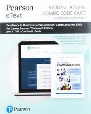 Pearson EText for Excellence in Business Communication -- Combo Access Card 13th
