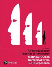 An Introduction to Theories of Personality [RENTAL EDITION] 9th