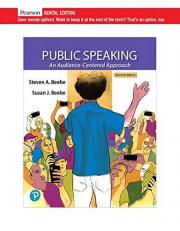 Public Speaking: An Audience-Centered Approach [RENTAL EDITION] (11th Edition)