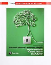 Research Methods, Design, and Analysis [RENTAL EDITION] 13th
