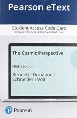 Pearson EText Cosmic Perspective, the --Access Card 9th