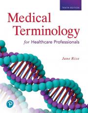 Medical Terminology For Healthcare Professionals 10th