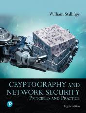 Pearson eText for Cryptography and Network Security 8th