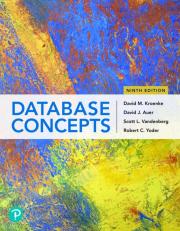 Pearson eText Database Concepts -- Instant Access (Pearson+) 9th