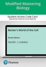 Modified MasteringBiology with Pearson EText -- Standalone Access Card -- for Becker's World of the Cell 10th