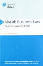 2019 Mylab Business Law with Pearson EText -- Access Card -- for Business Law 10th