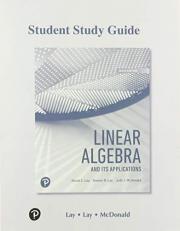 Student Study Guide Linear Algebra 6th