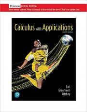 Calculus with Applications, 12th Edition