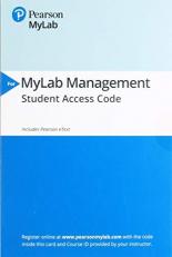 2019 MyLabManagement with Pearson EText -- Access Card --For Management 3rd