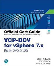 VCP-DCV for VSphere 7. x (Exam 2V0-21. 20) Official Cert Guide