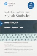 MyLab Statistics with Pearson EText -- 18 Week Standalone Access Card -- for Intro Stats
