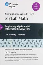 MyLab Math with Pearson EText -- 18 Week Standalone Access Card -- for Beginning Algebra