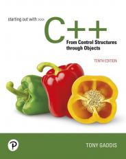 Starting Out With C   From Control Structures Through Objects (subscrip 10th