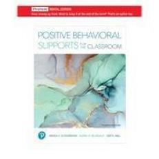 Positive Behavioral Supports for the Classroom 