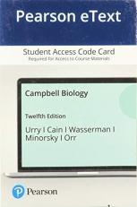 Pearson Etext for Campbell Biology -- Access Card 12th