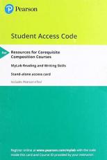 MyLab Reading and Writing Skills : Resources for Corequisite Composition Courses -- Access Card (24-Months) Stand Alone Access
