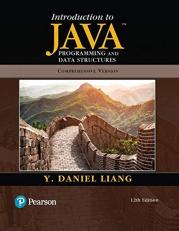 Introduction to Java Programming and Data Structures, Comprehensive Version 12th
