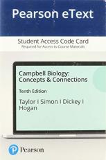 Pearson Etext for Campbell Biology : Concepts & Connections -- Access Card 10th