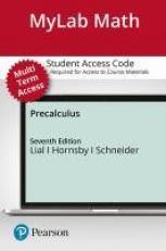 MyLab Math with Pearson EText -- Standalone Access Card -- for Precalculus -- 24 Months