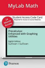 Mylab Math with Pearson Etext -- Standalone Access Card -- for Precalculus Enhanced with Graphing Utilities -- 24 Months