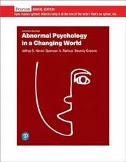 Abnormal Psychology in a Changing World 11th