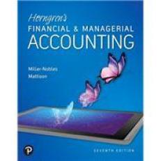 Horngren's Financial & Managerial Accounting 7th