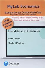 Mylab Economics with Pearson Etext -- Combo Access Card -- for Foundations of Economics 9th