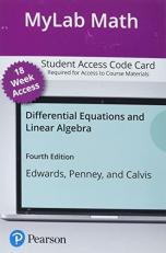 MyLab Math with Pearson EText for Differential Equations and Linear Algebra Digital Update -- Access Card (18-Weeks)