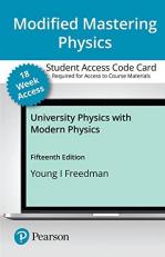 Modified Mastering Physics with Pearson EText -- Access Card -- for University Physics with Modern Physics (18-Weeks)