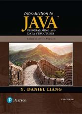 Introduction To Java Programming And Data Structures, Comprehensive Ver 12th