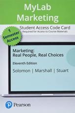 MyLab Marketing with Pearson EText -- Access Card -- for Marketing : Real People, Real Choices 11th